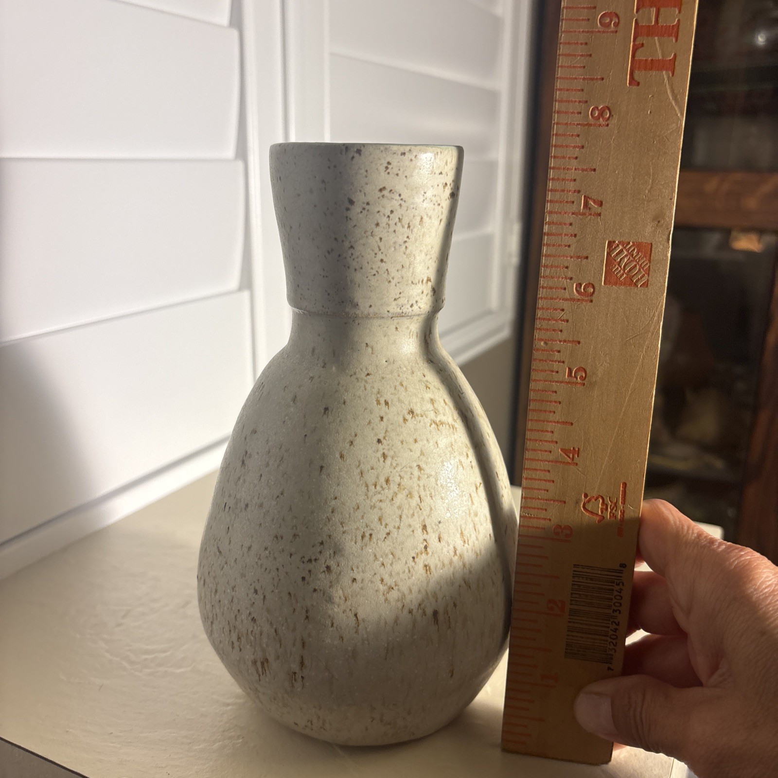 French La Borne Studio Pottery Stoneware 8” Vase / Vessel – Signed La Borne 2lbs