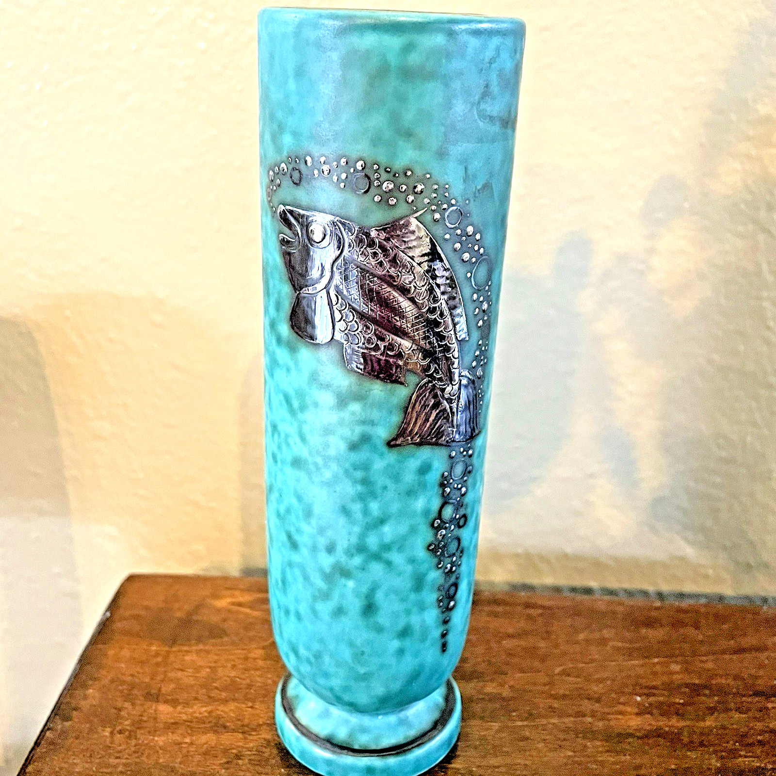 VINTAGE “ARGENTA ” VASE WILHELM KAGE GUSTAVSBERG #1629 II