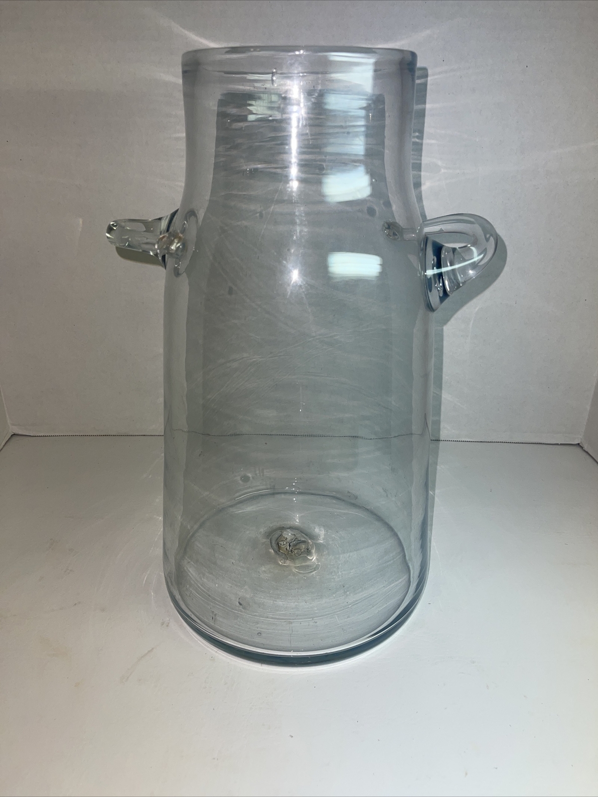 Blenko Clear Glass Milton WV 73279. Rare!!! Hard To Find. ALST