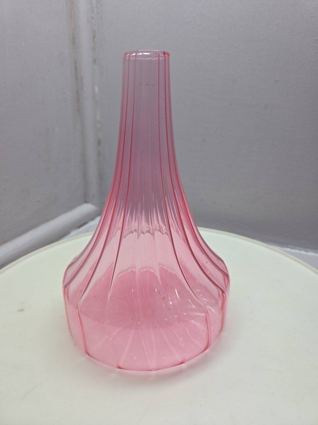 Vintage Egyptian Vase, Blown Glass Vase Lightweight No Chips Or Cracks