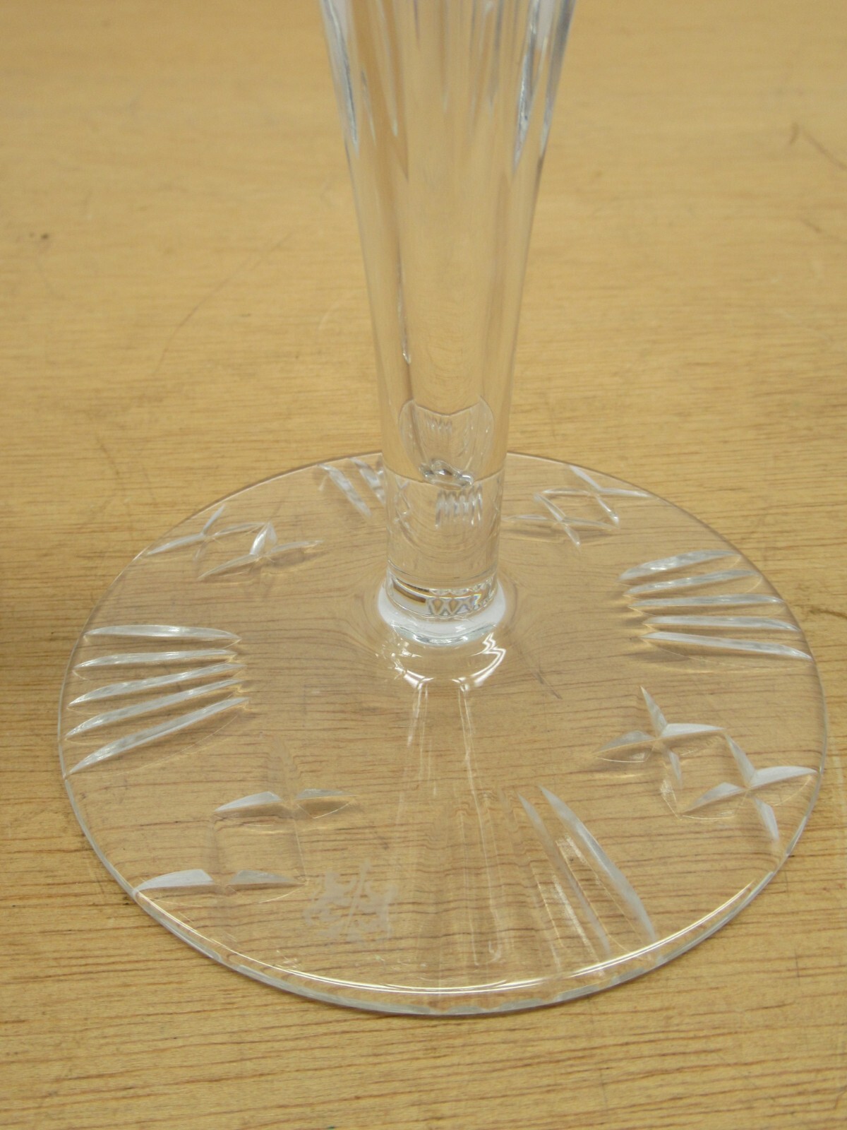 Pair Design Guild crystal 12″ candlesticks