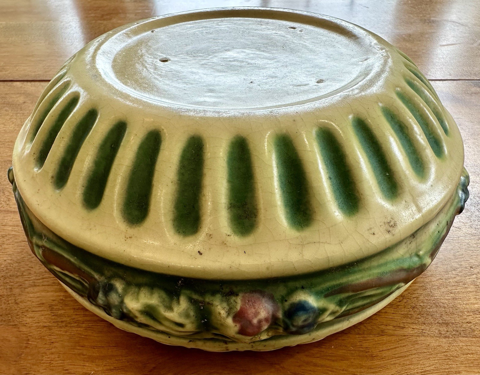Vintage 1923 Roseville Pottery Corinthian Art Nouveau Planter Bowl