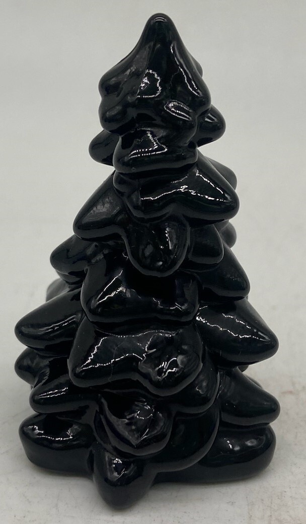Christmas Holiday Tree – Mosser USA – Black Glass – Small 2 3/4″