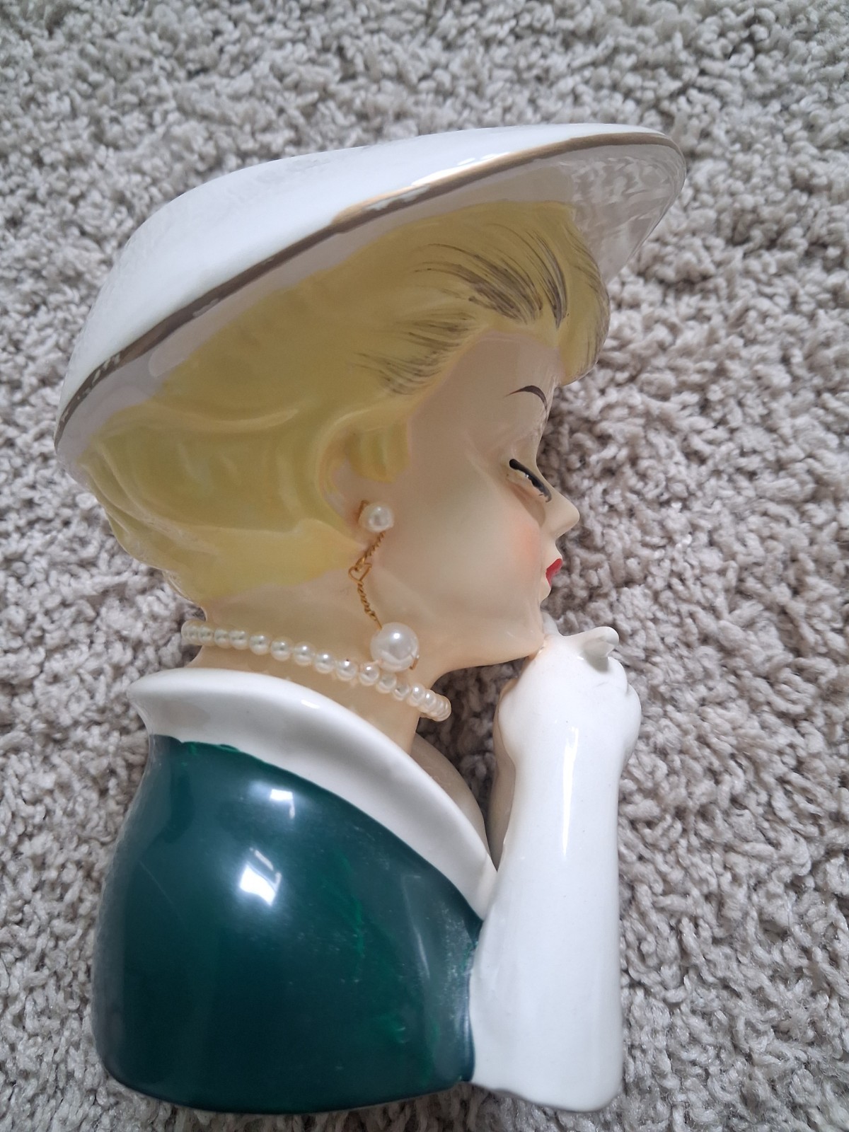 Woman Mid Century Rubens Original 495 Blonde with Jewelry
