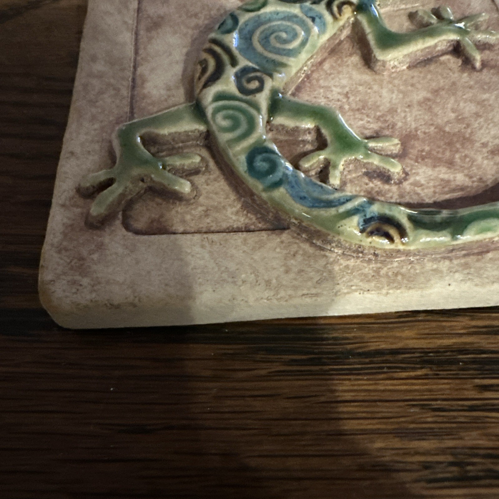 Northfire Studio Gecko Art Decorative Tile