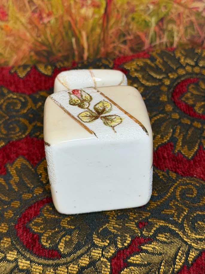 Daum Nancy Enamel Inkwell Handpainted!! Exquisite rarity!! 1910.