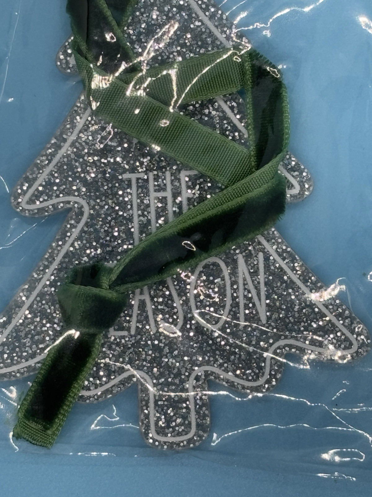 Rae Dunn Christmas Tree Shaped Ornament Artisan Collection by Magenta “JOY”