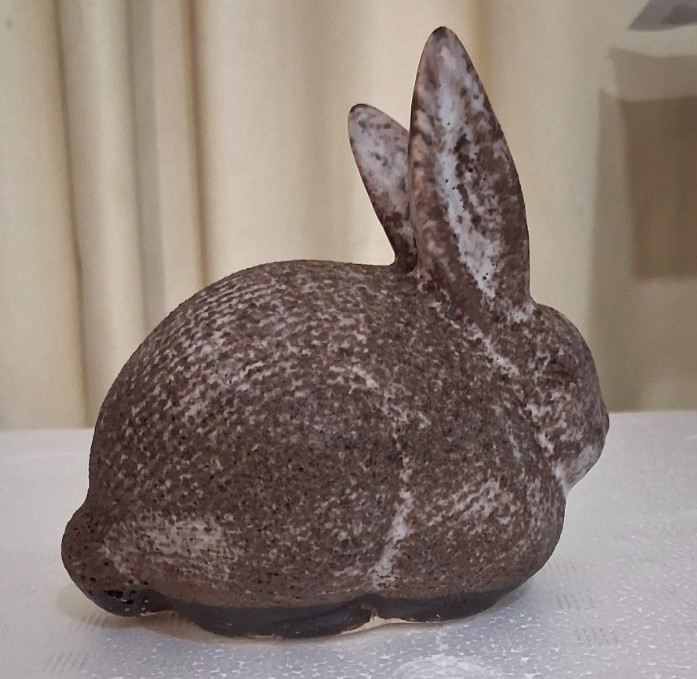 McCarty’s Pottery Nutmeg BUNNY RABBIT GENUINE 1ST QTY GREAT GIFT OR COLLECT