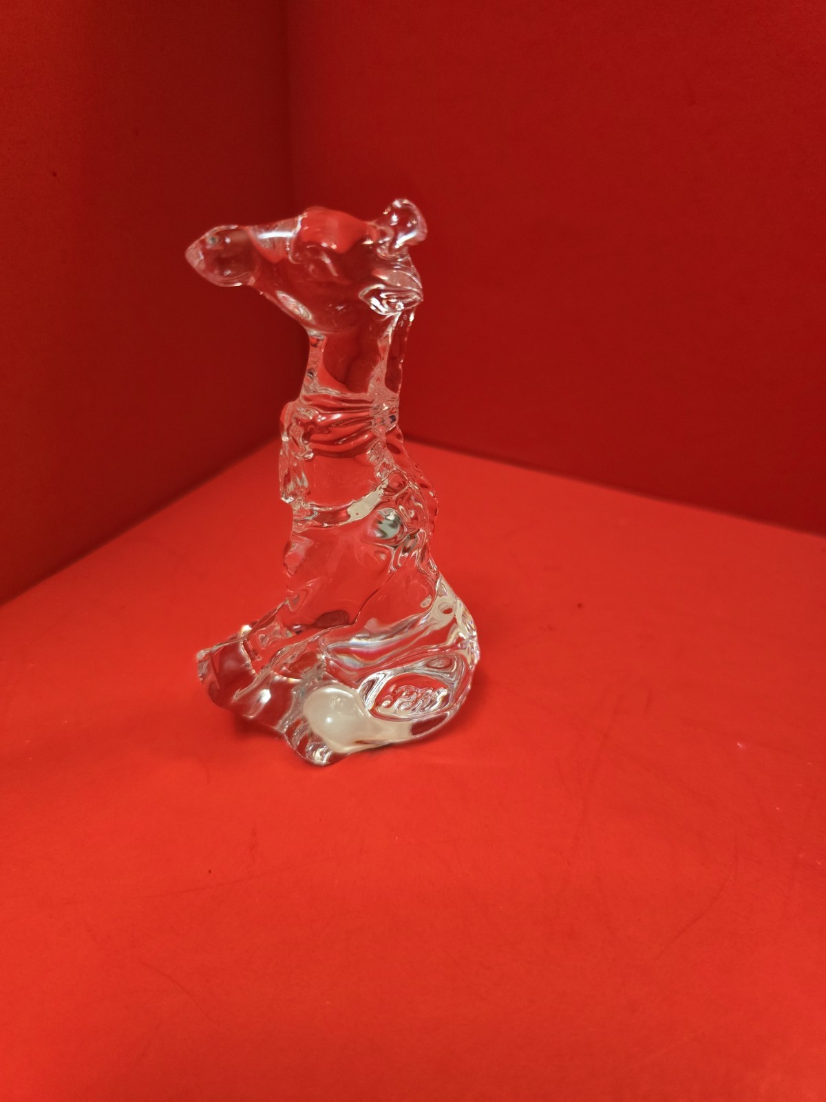 Vintage Crystal Giraffe Princess House Treasures Germany 24% Lead Crystal