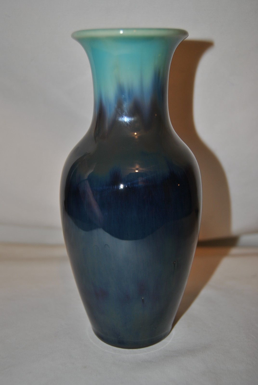 Rookwood Blue Purple Aqua Glaze Effect Vase 1932 Shape 6308C