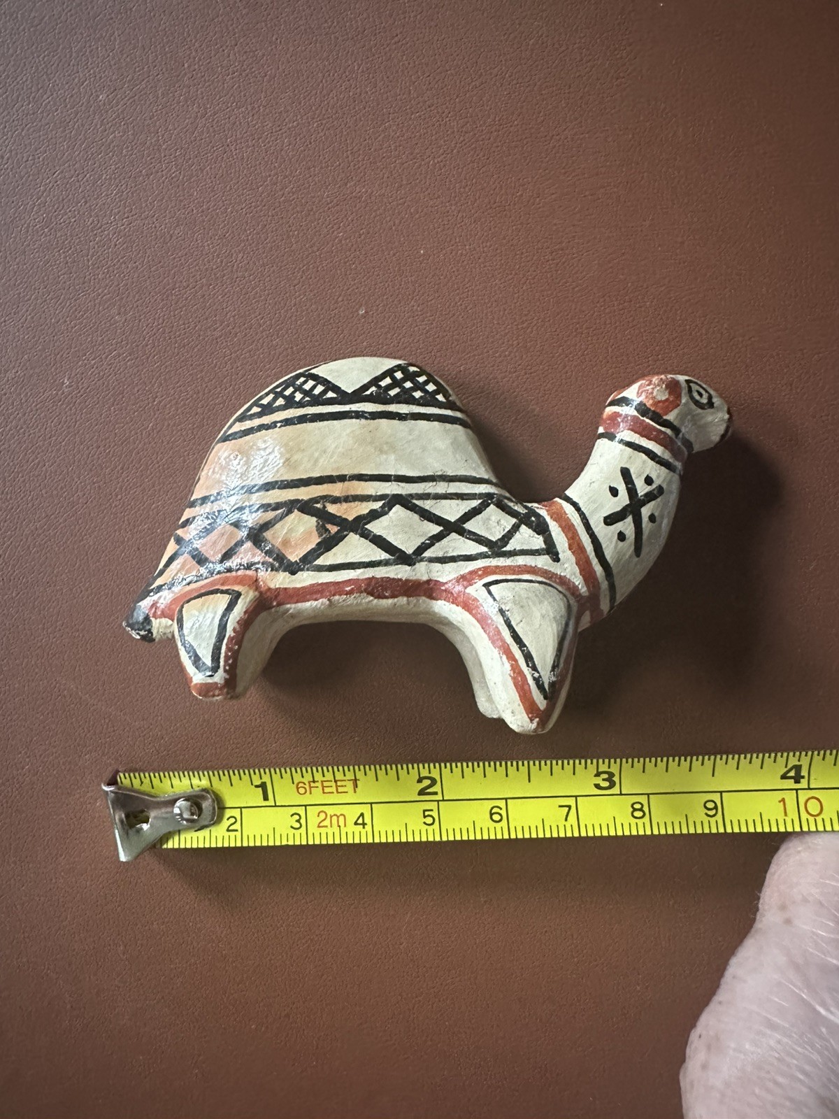Primitive Berber Kabyle Clay Figurine Camel Sejnane Tunisian 1900s Handmade Rare