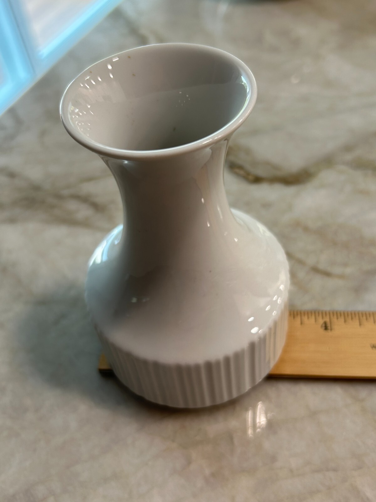 Rosenthal Germany Variation White Restaurant Vase 4-7/8″H: RETRO FABULOUS!
