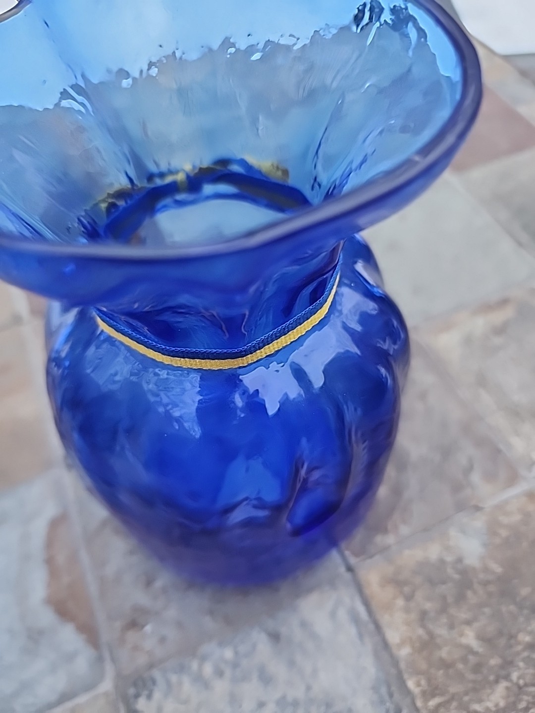 Sea Glas Bruk Kosta Sweden Rune Strand 6 1/2″ TALL, 4 1/4″ ACROSS BASE