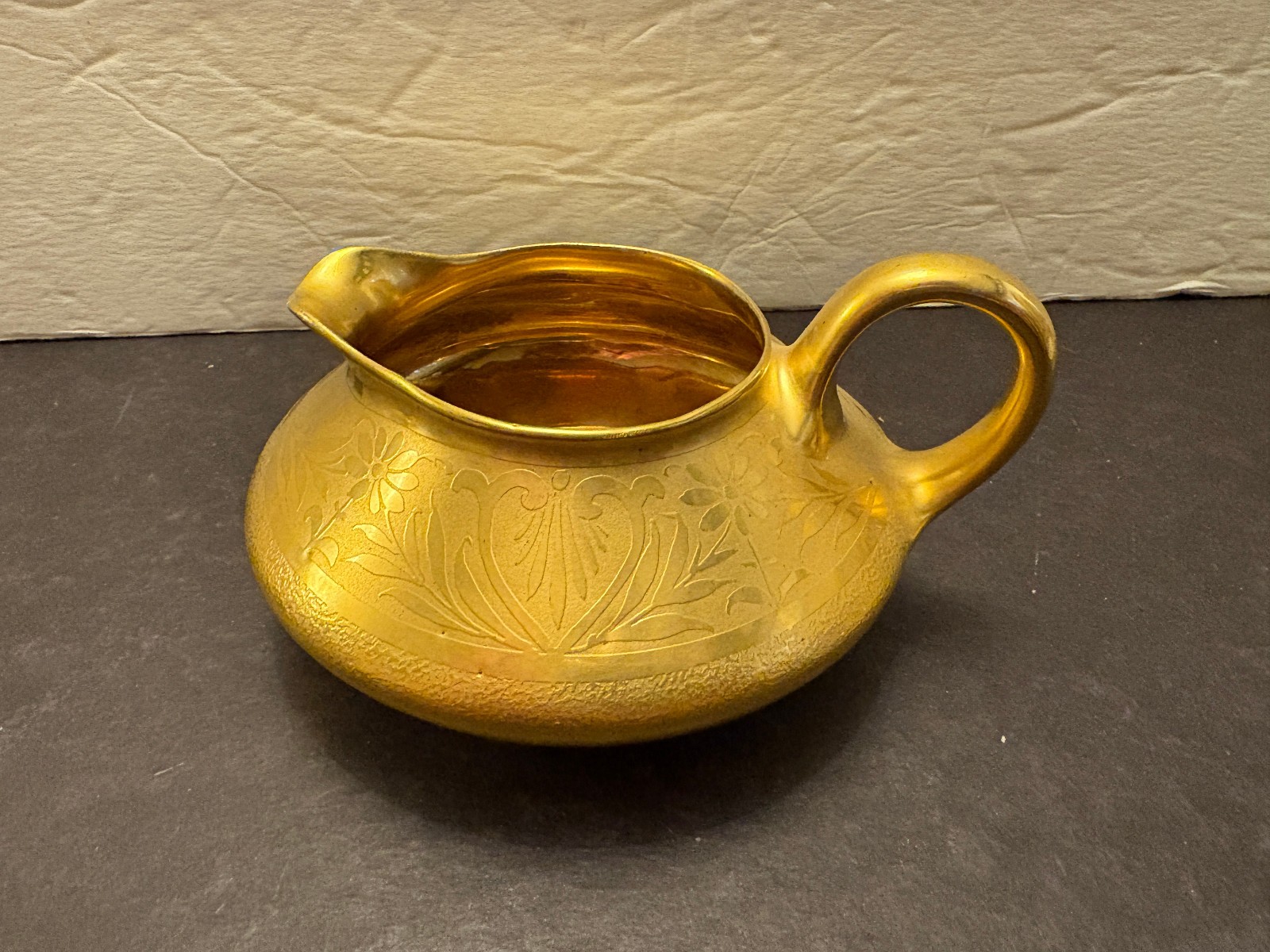 Pickard, Osborne Art Studio Gilded LOT, Tray, Heart Cream/Sugar Etc.
