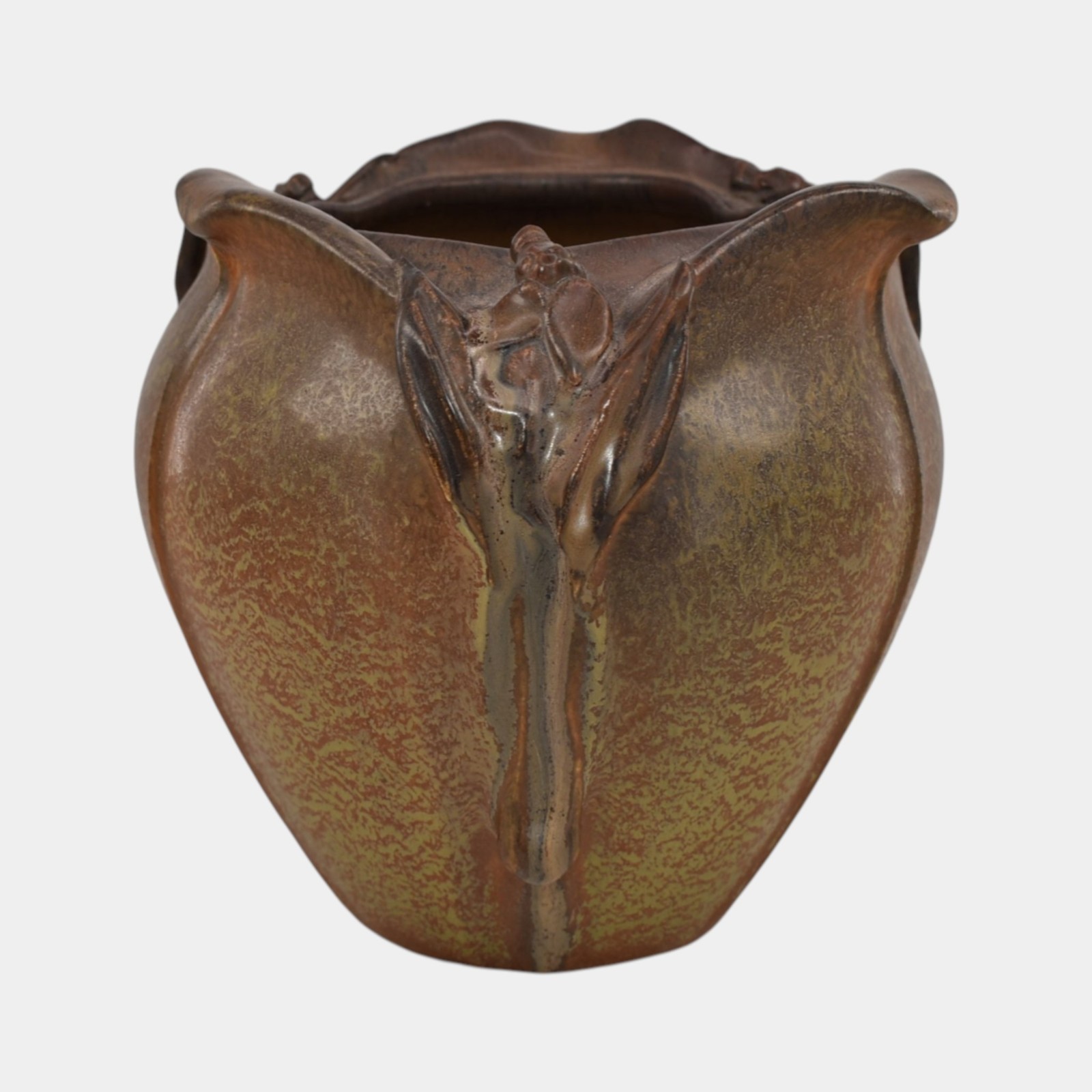Ephraim Faience 2018 Hand Made Pottery Experimental Bat Ceramic Vase