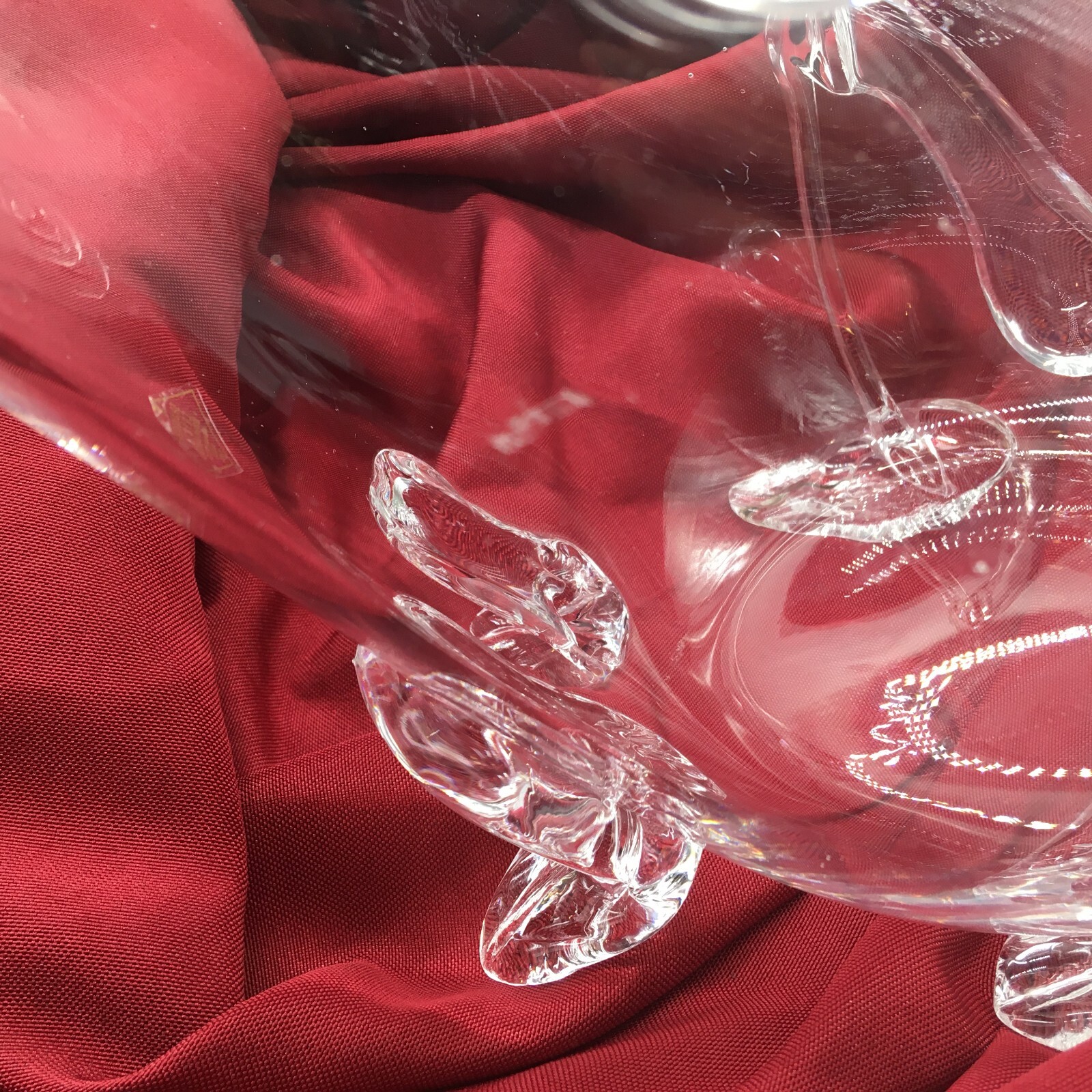 Shannon Crystal Clear Vase/Terrarium 9.5 Inches Anthropomorphic Frog (See Notes)