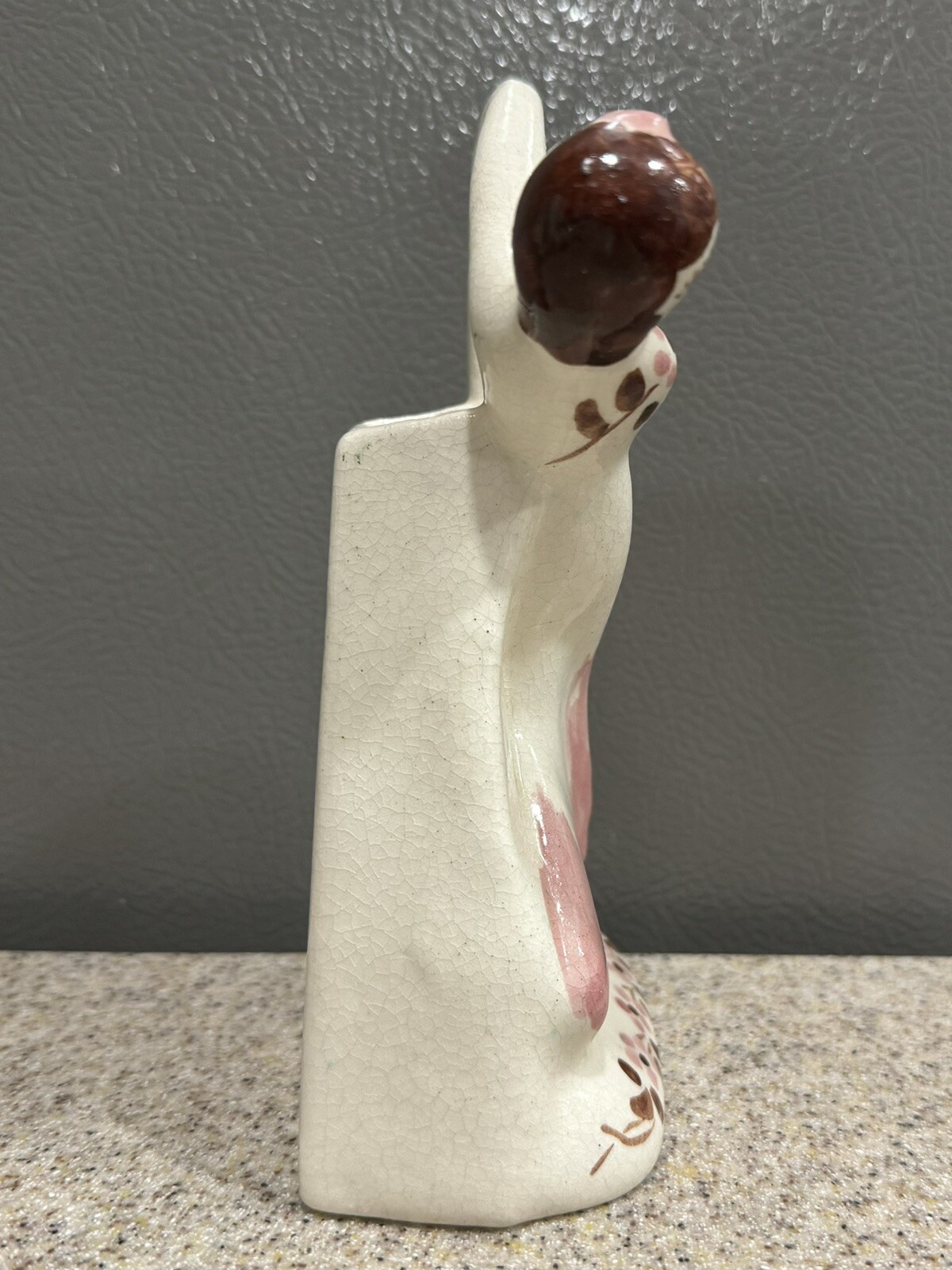 Vintage Dancing Lady Wall Pocket 6” Rio Hondo California Pottery Planter in EUC!