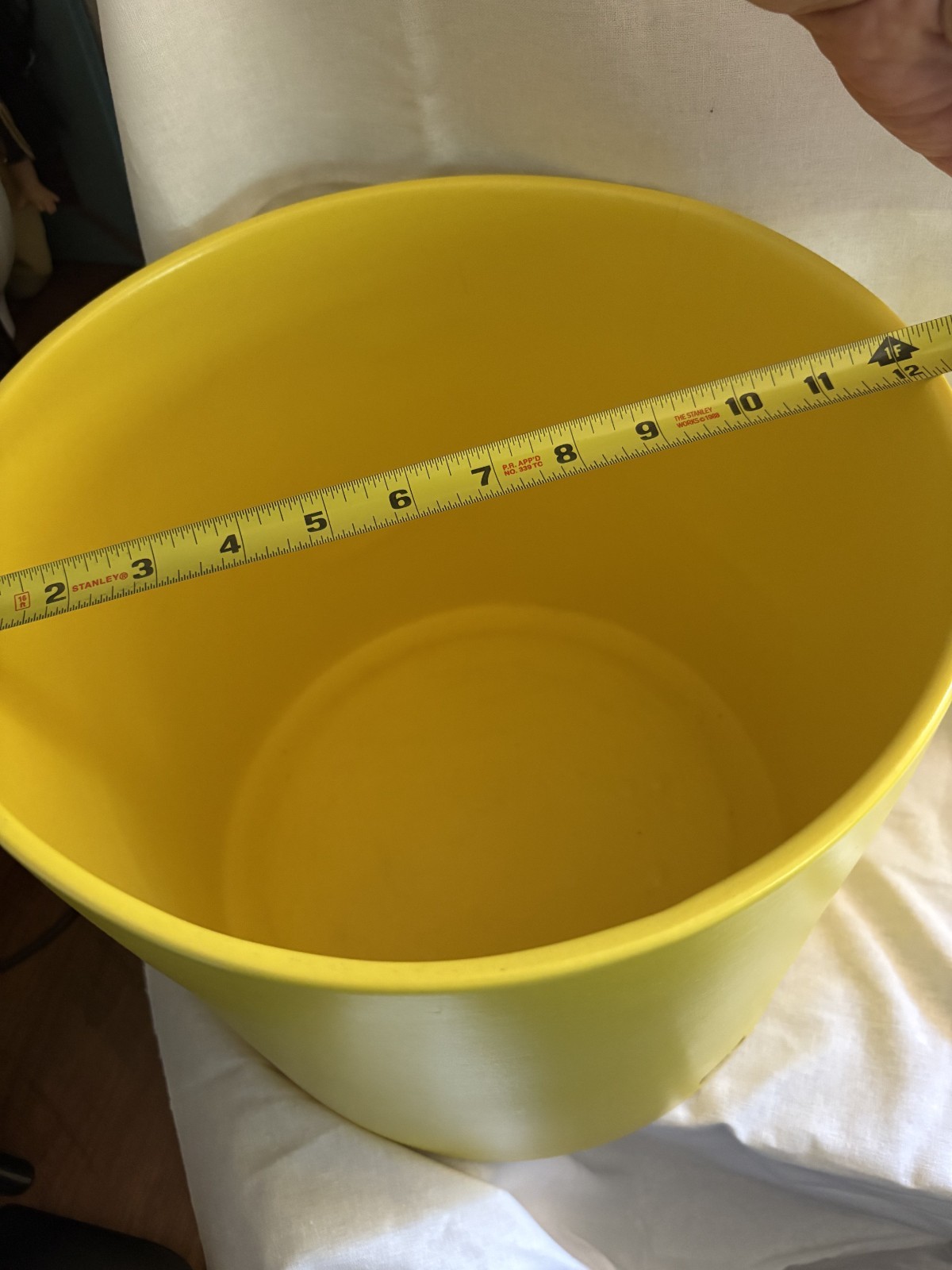 Haeger Yellow Large Planter 11×12, VINTAGE. Collectable