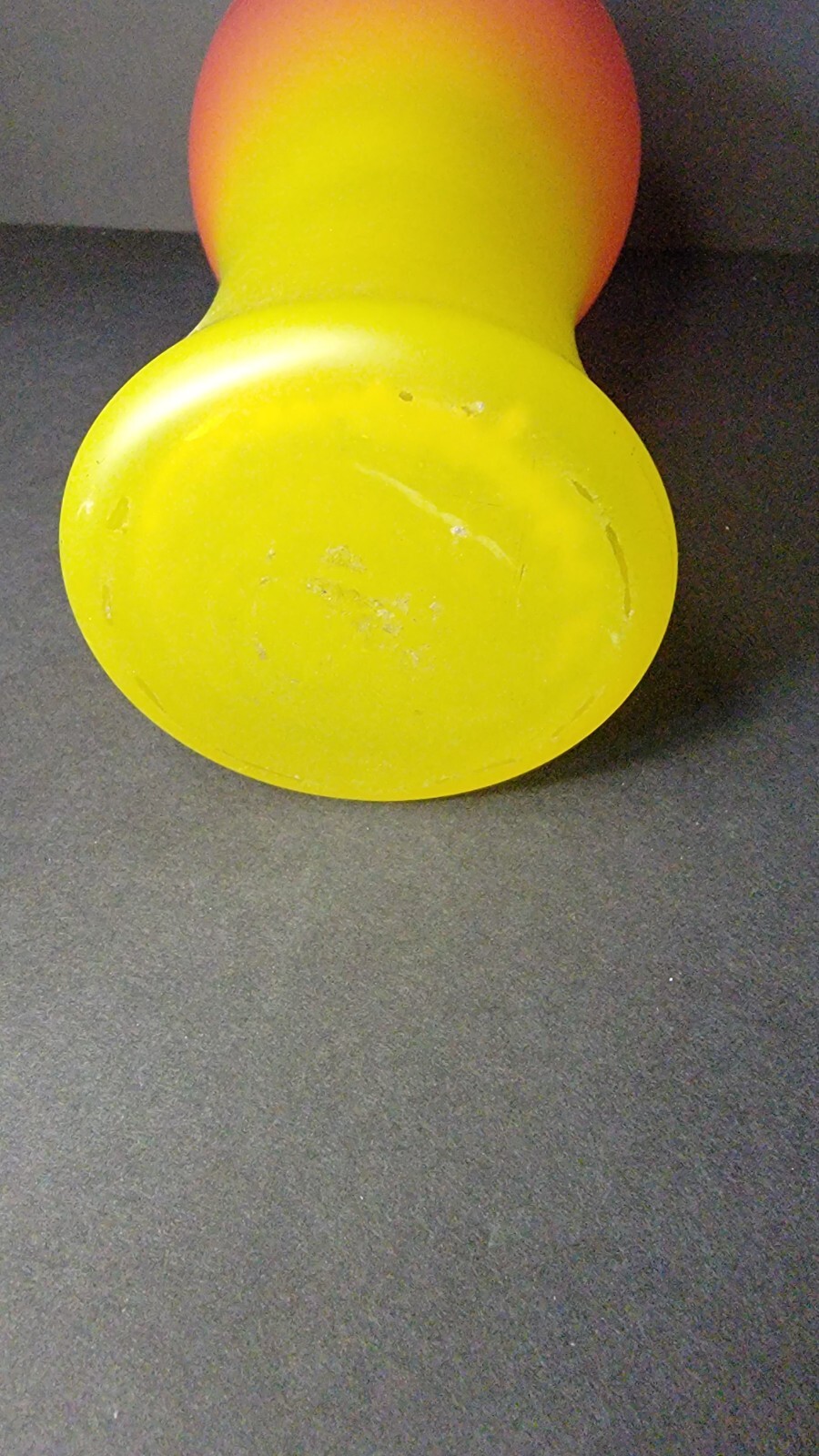 PINK AND YELLOW VASE (LIBBY?)