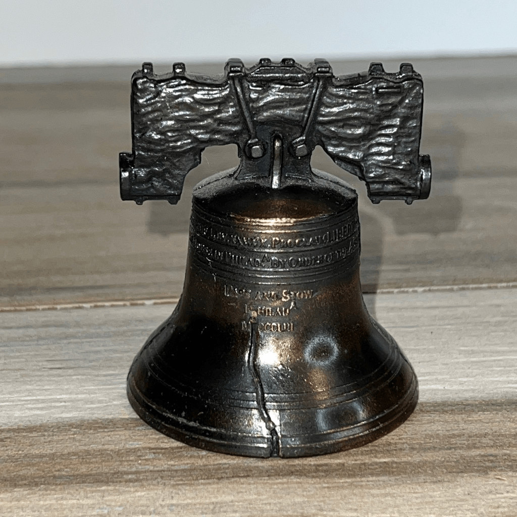 Vintage Liberty Bell Bicentennial Working Metal Bell