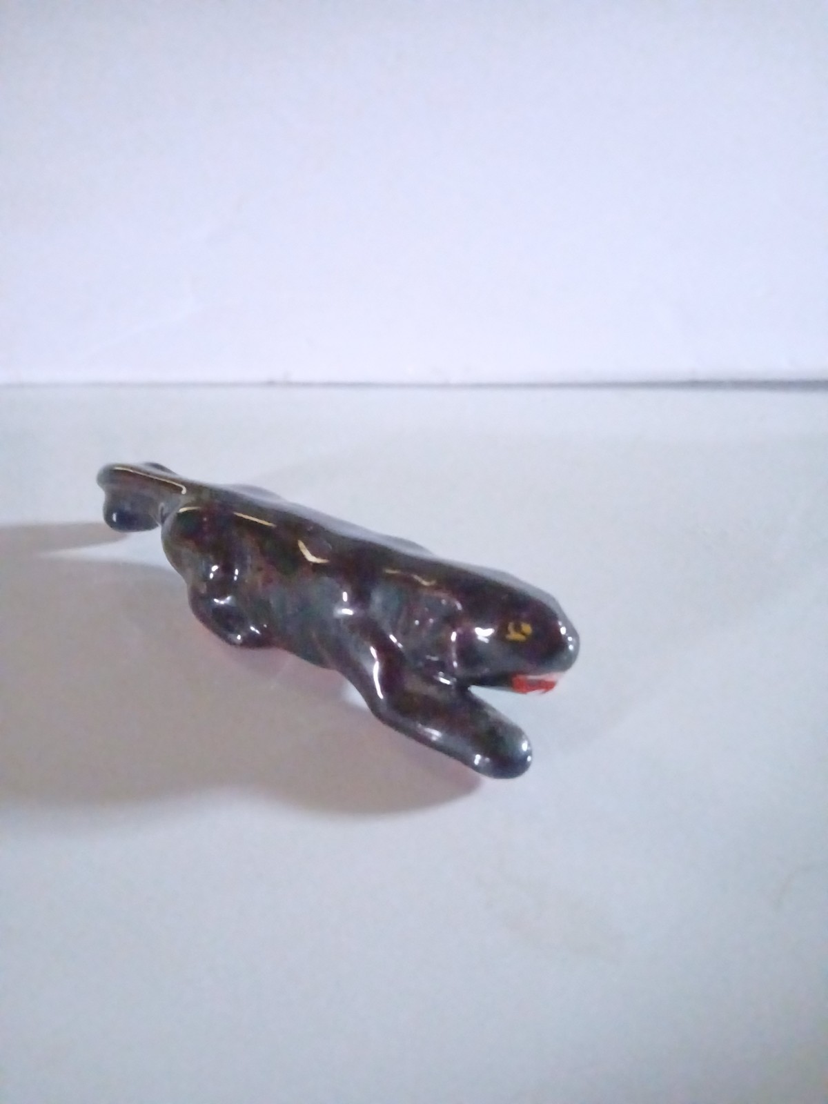 Vintage MCM 4″ Ceramic Panther Post 1952, Japan Stamped on Bottom