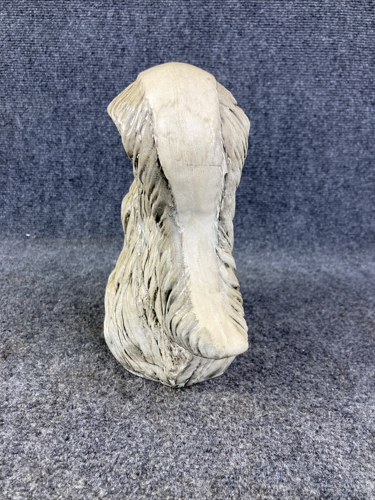 Vintage Atlantic Mold 9″ Ivory White Ceramic Squirrel Vase Pitcher Planter