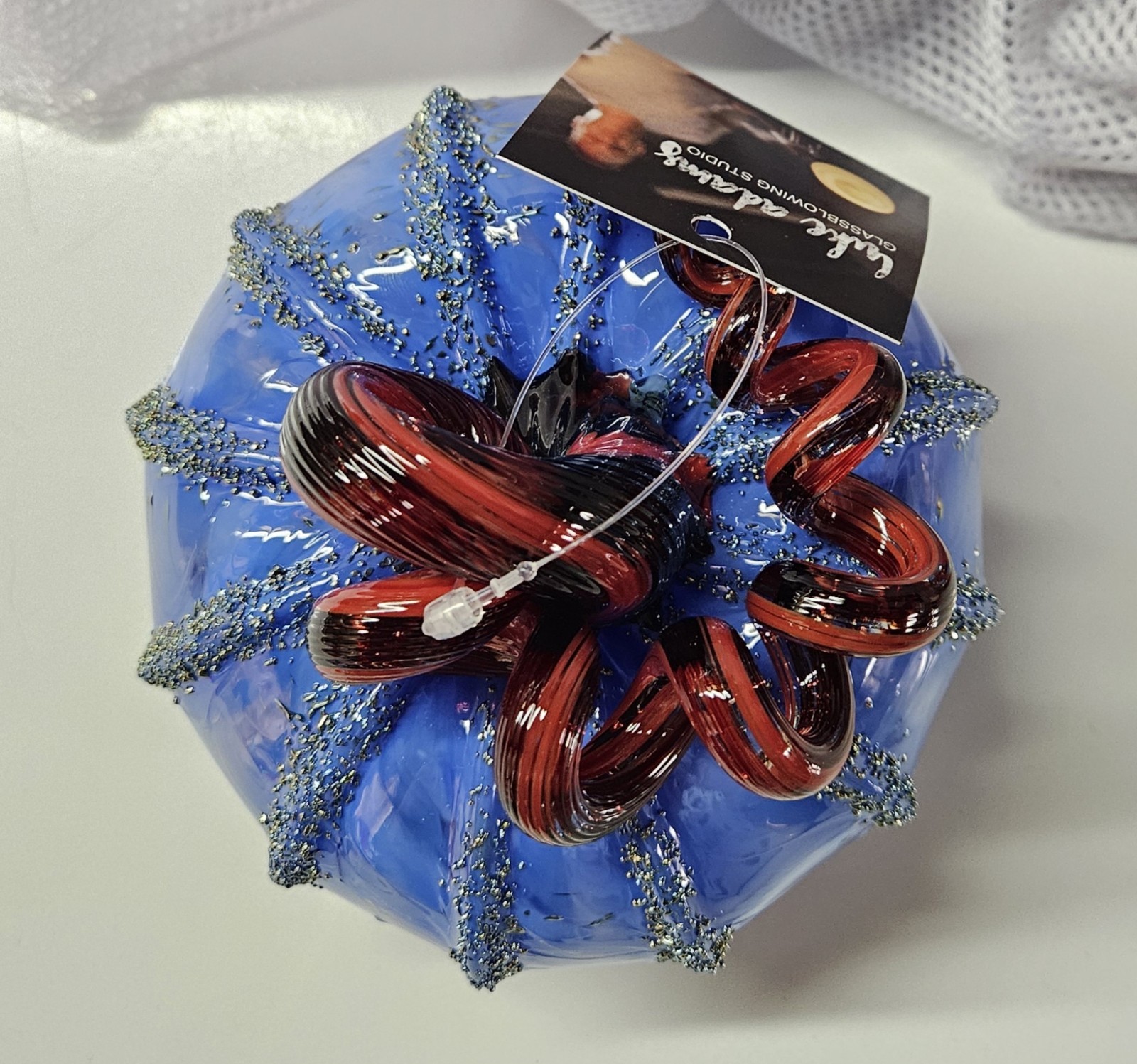 Luke Adams Glassblowing Studio Glass Pumpkin: We’re Not In Kansas Anymore