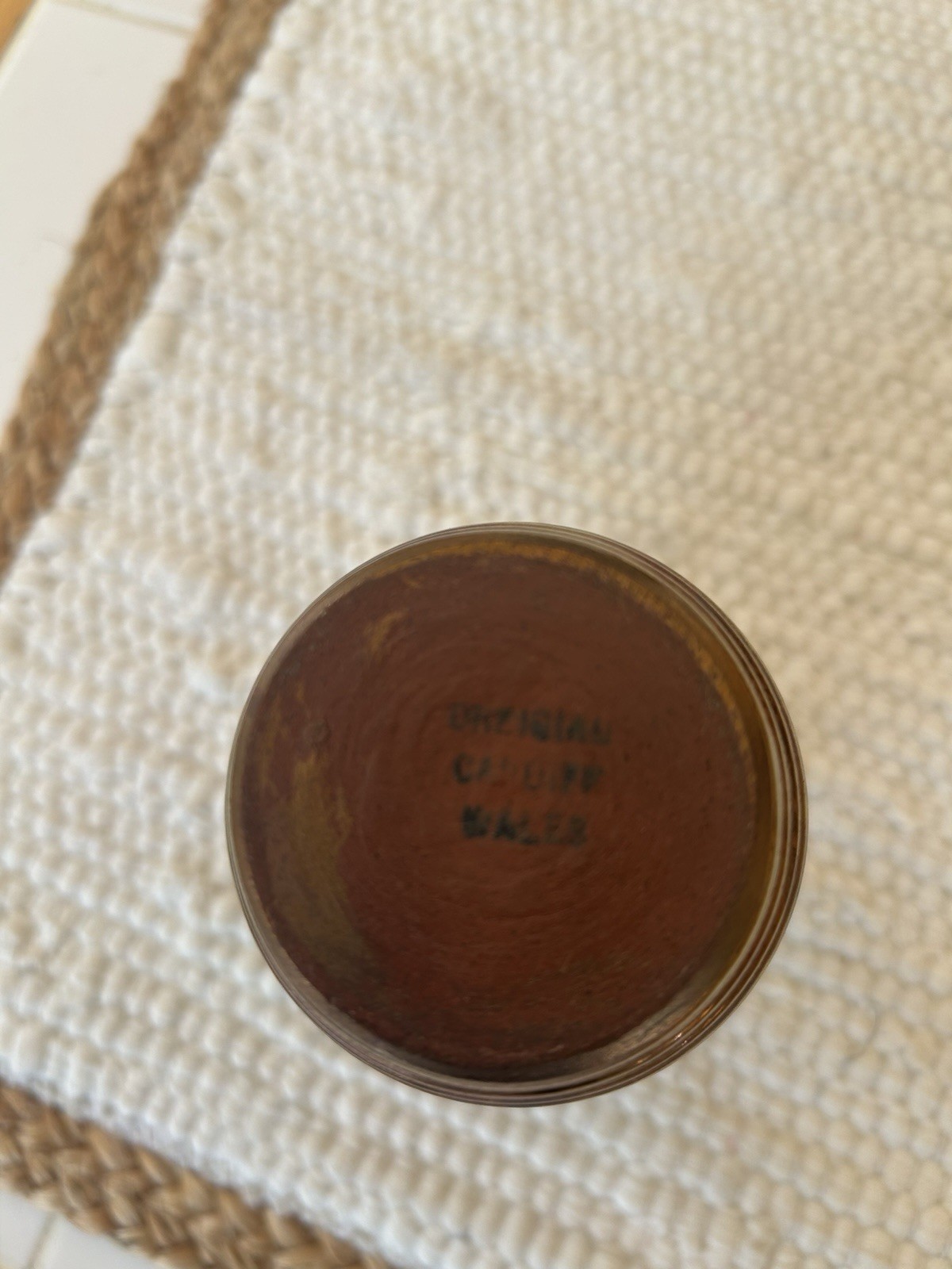 Creigiau Pottery Welsh Copper Lustre Decorative Vase, Brown Pottery