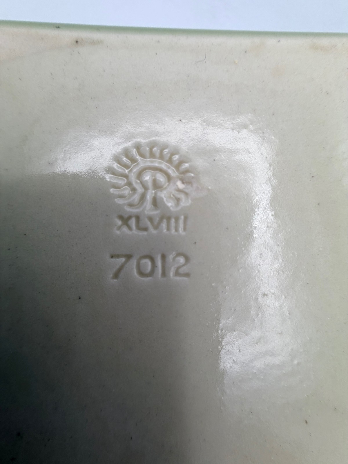 Rookwood Art Pottery 1948 Deep Ashtray MCM #7012 – 4 1/4″ X 4 1/8″ X 2 3/8″ RARE
