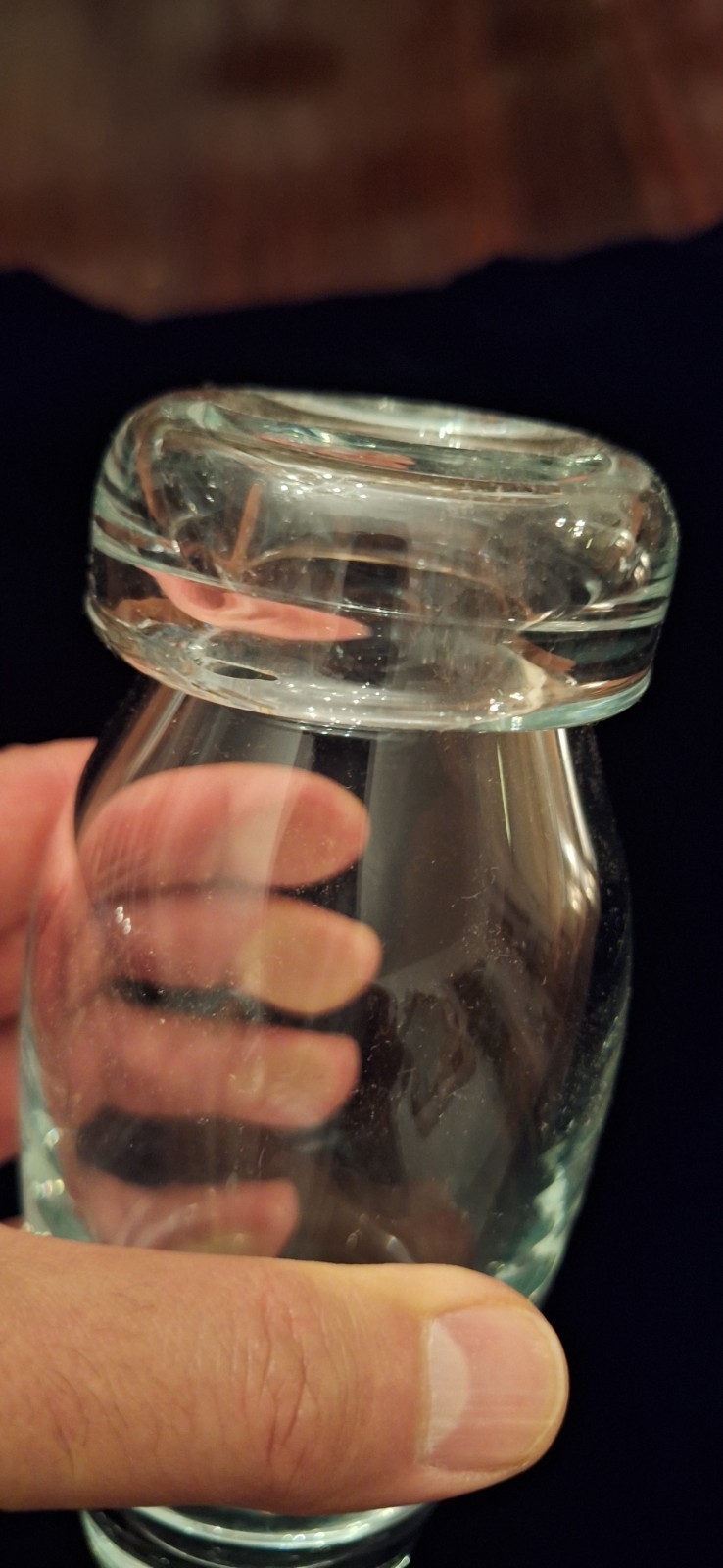 Vintage Mid Century Baccarat style vase
