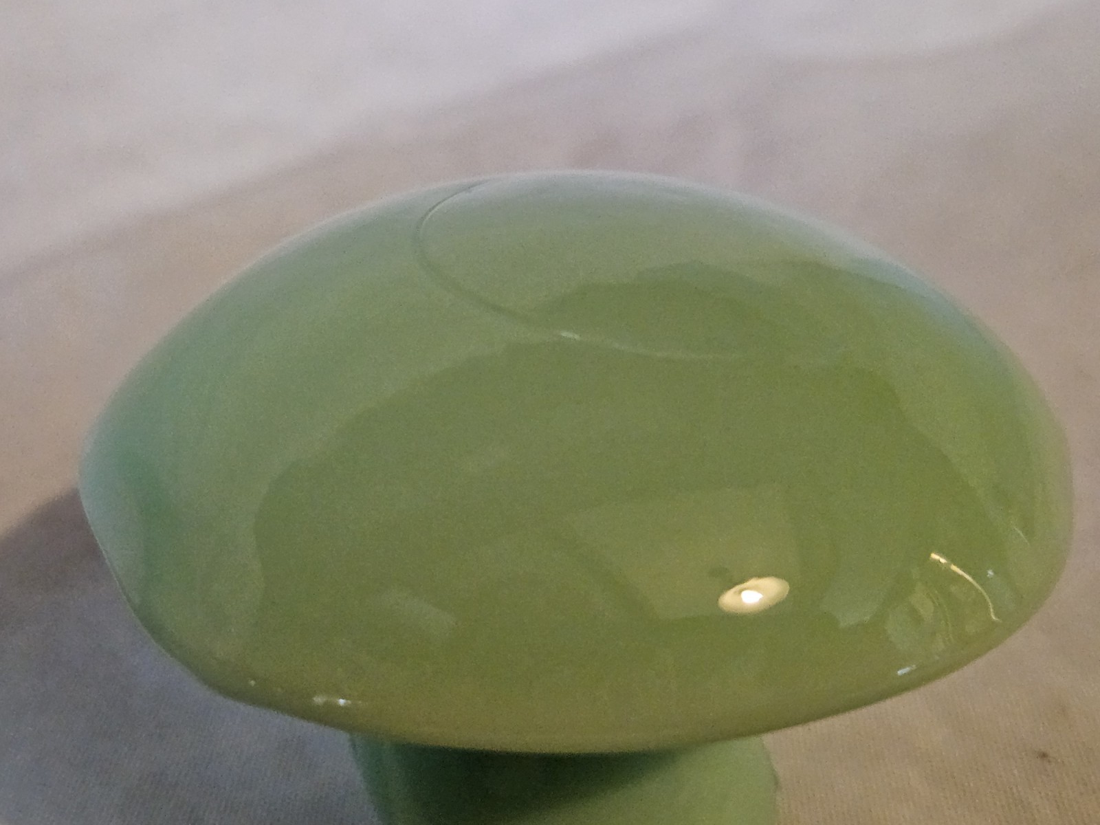 Viking Mold By Mosser Jadeite Jade Green Mushrooms Limited Set Of Three Mushroom
