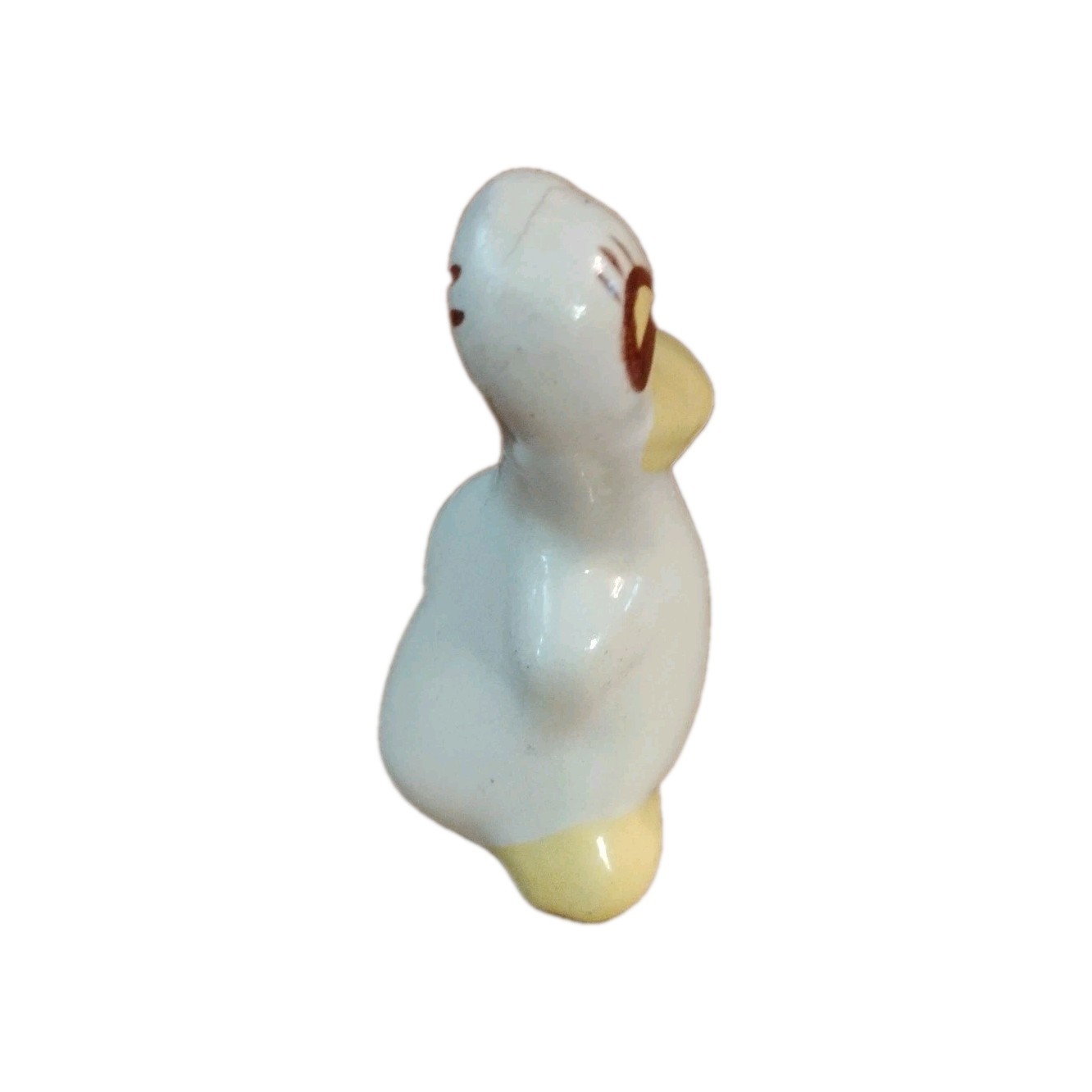 Vintage Rio Hondo California Pottery Duck Bird Mini Ceramic Figurine 3-1/4 Inch