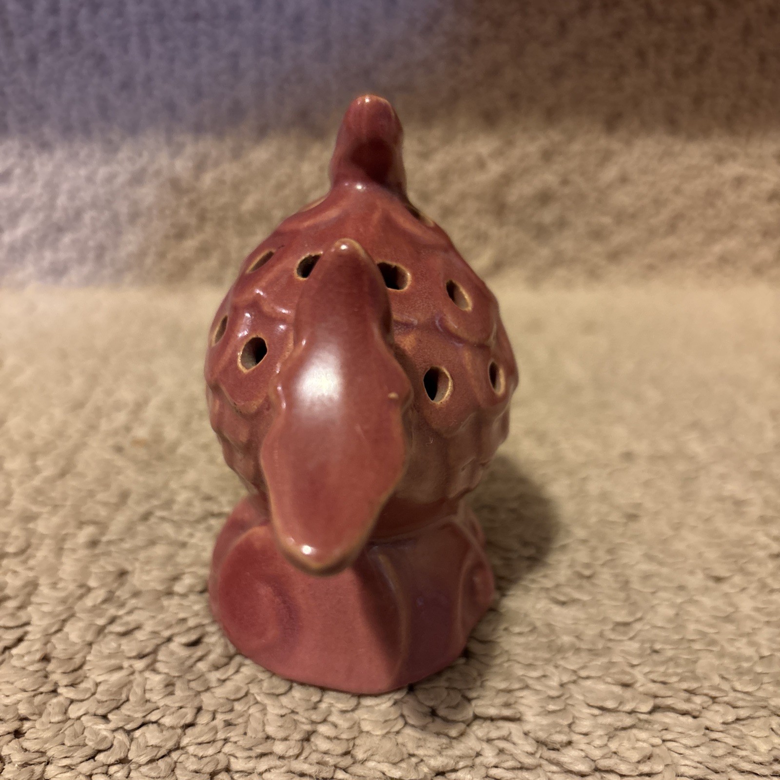 Rosemeade Pottery Flower Frog Fish Excellent