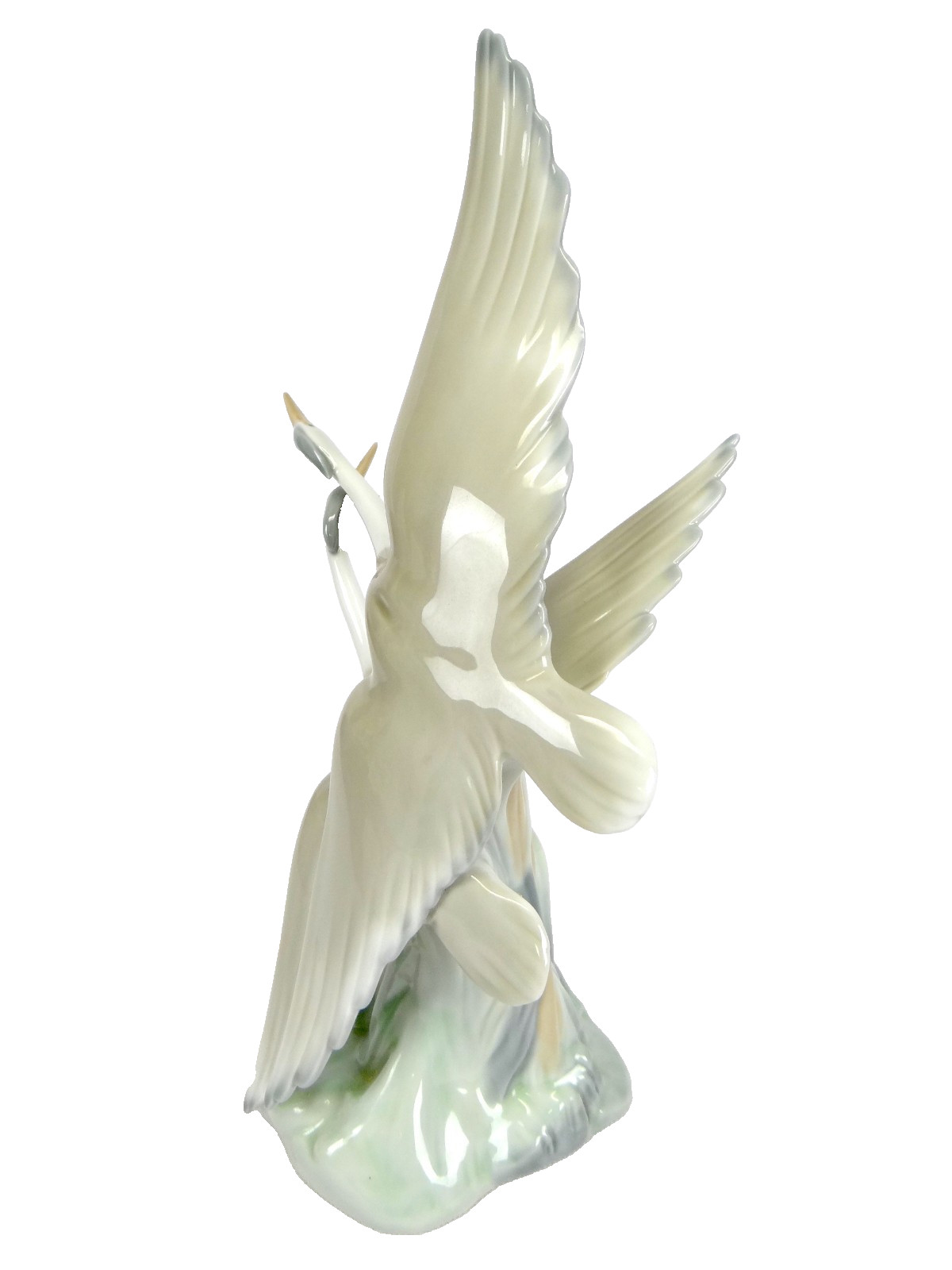 VINTAGE LLADRO NAO SPAIN CRANES IN FLIGHT FIGURINE 2 STORKS 0044 & BOX RARE!