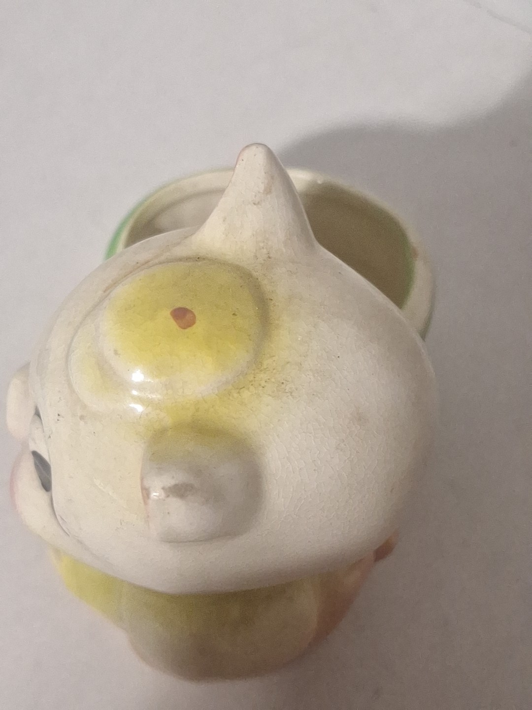 Vintage Shawnee Pottery Pig Ceramic Planter 4.75″ Anthropomorphic