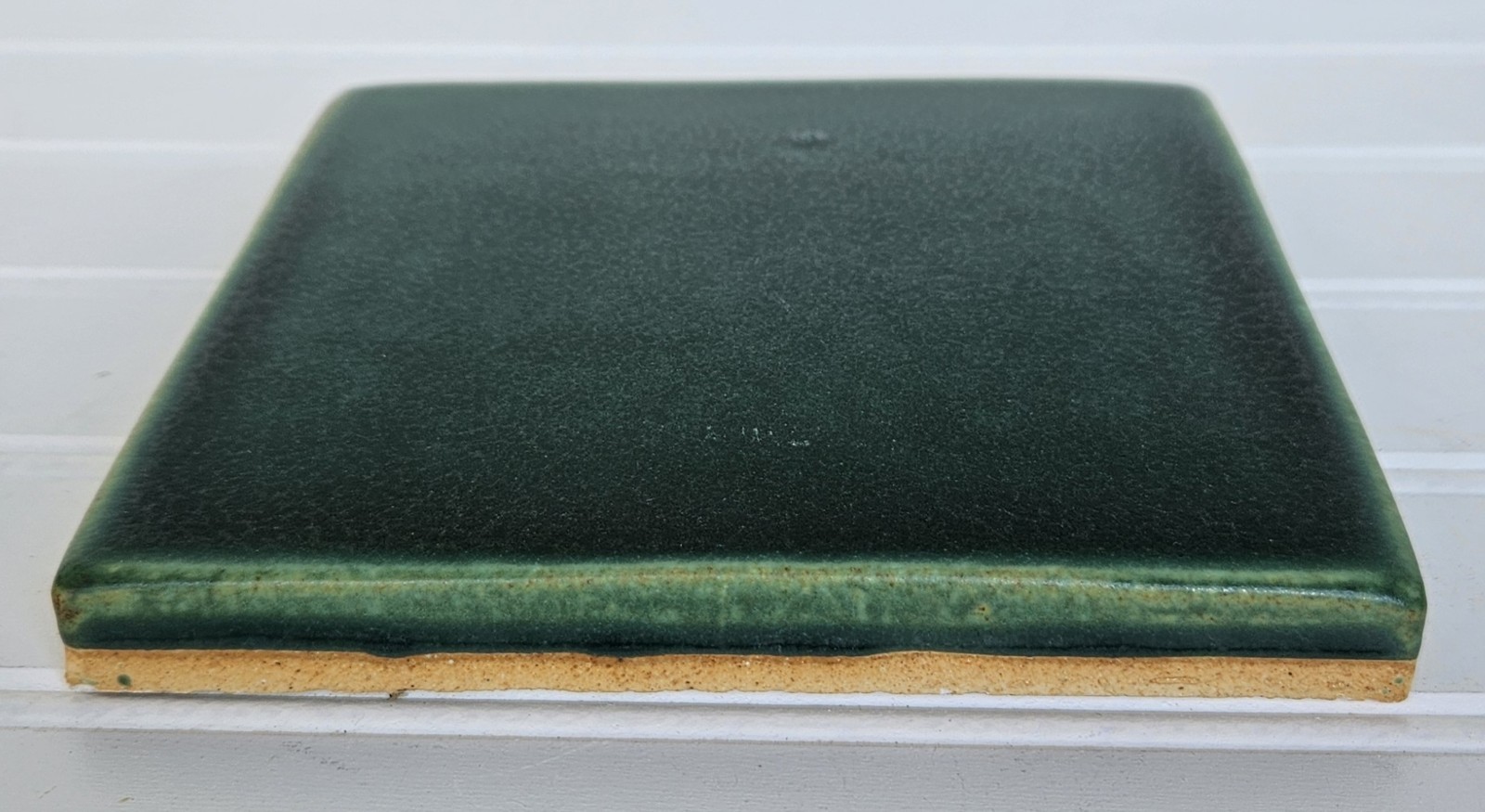 Vintage Motawi Tileworks Tile Laurel Green Ann Arbor Michigan 6×6 F50