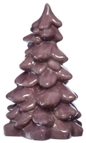 Christmas Holiday Tree – Eggplant Purple Glass – Mosser USA – Large 8″