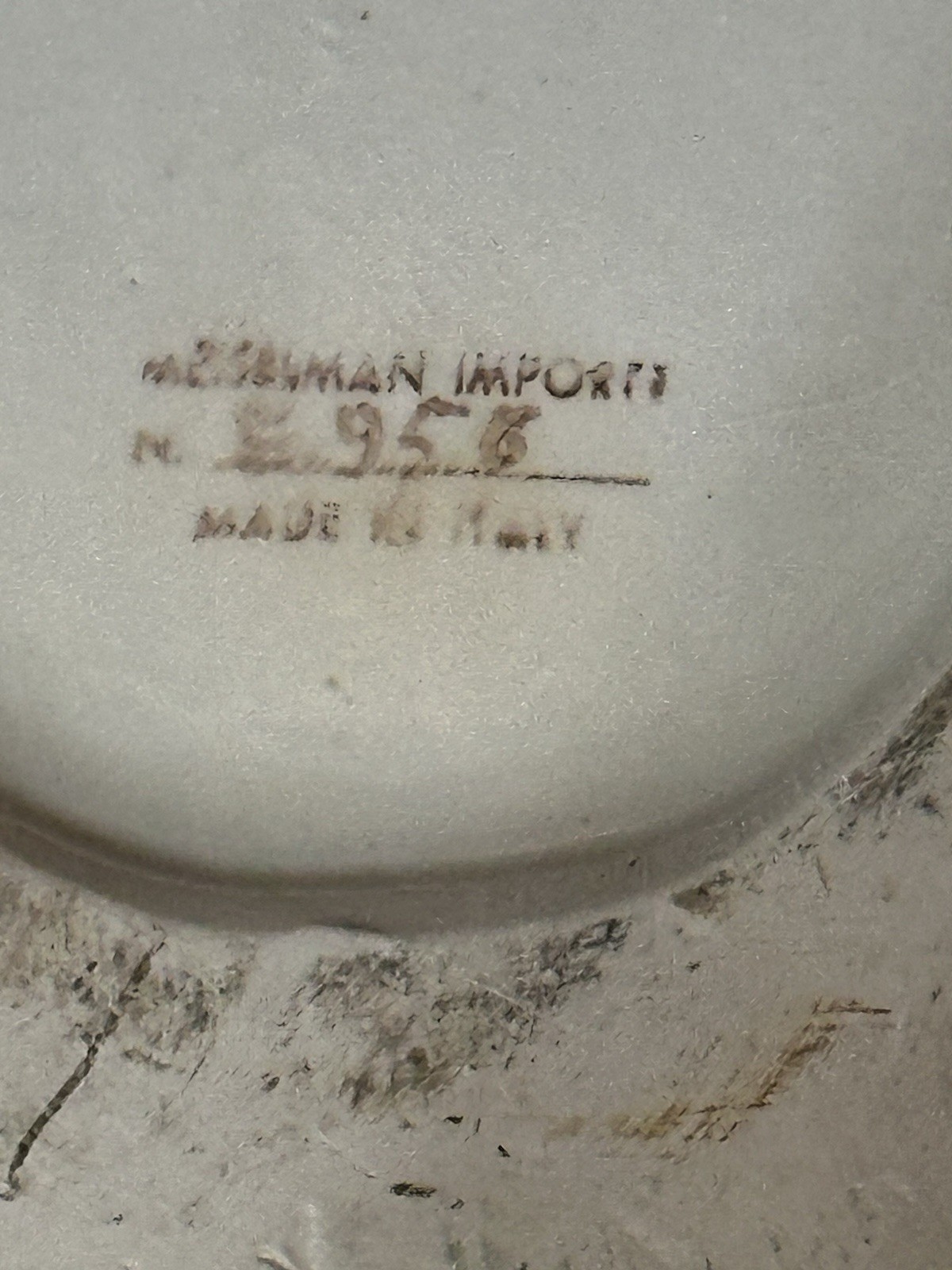 Meiselman Imports Italian Covered Dish – Rabbit on Grass 10”x 6” Signed
