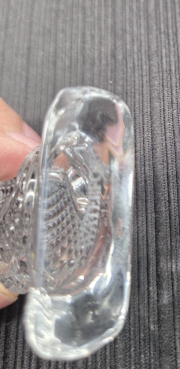 Waterford Crystal Seahorse Figurine 2.75” Stamped