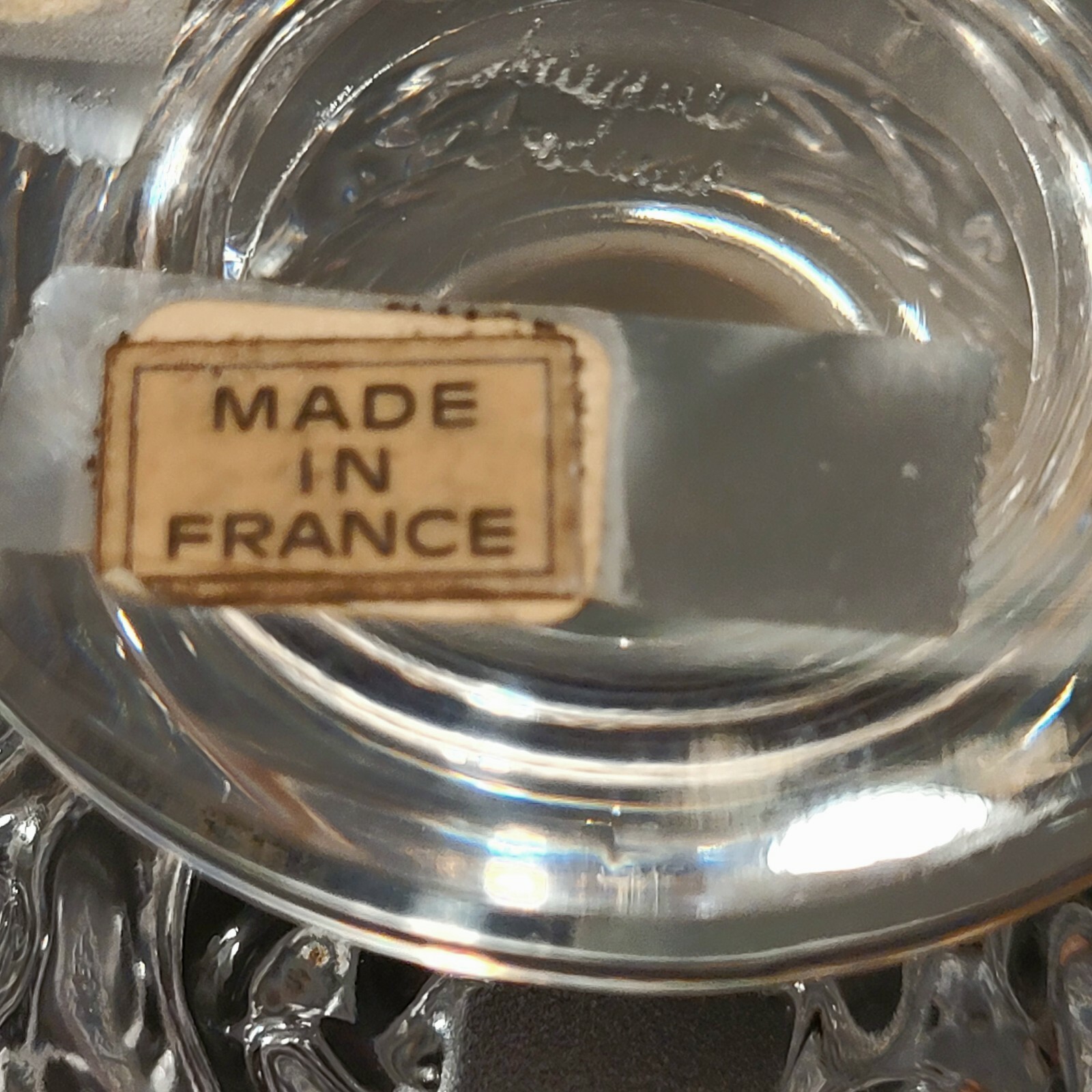 Lalique Satin Crystal St. Cloud Vase – Signed Please Read & Review Photos
