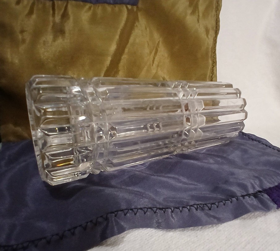 Cristal D’Arques-Durand Montparnasse 6.75” Heavy 24% Lead Crystal Vase