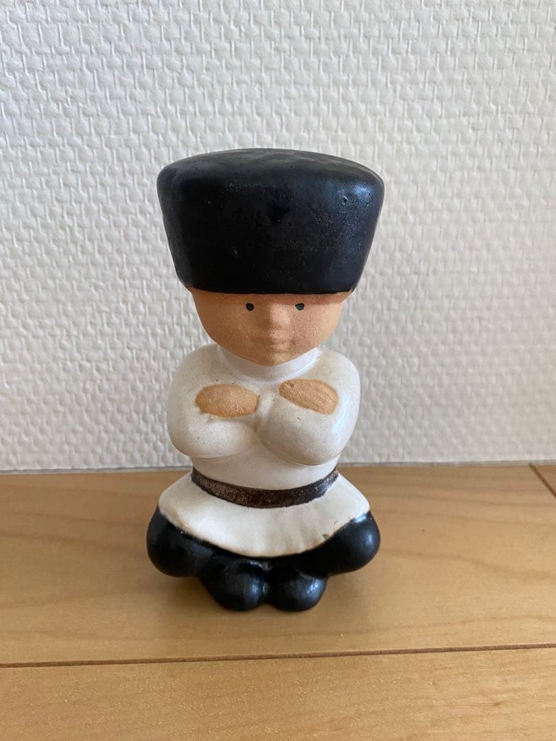 Lisa Larson All World Children Ivan Figurine Sweden Ceramic Sculpture 13cm