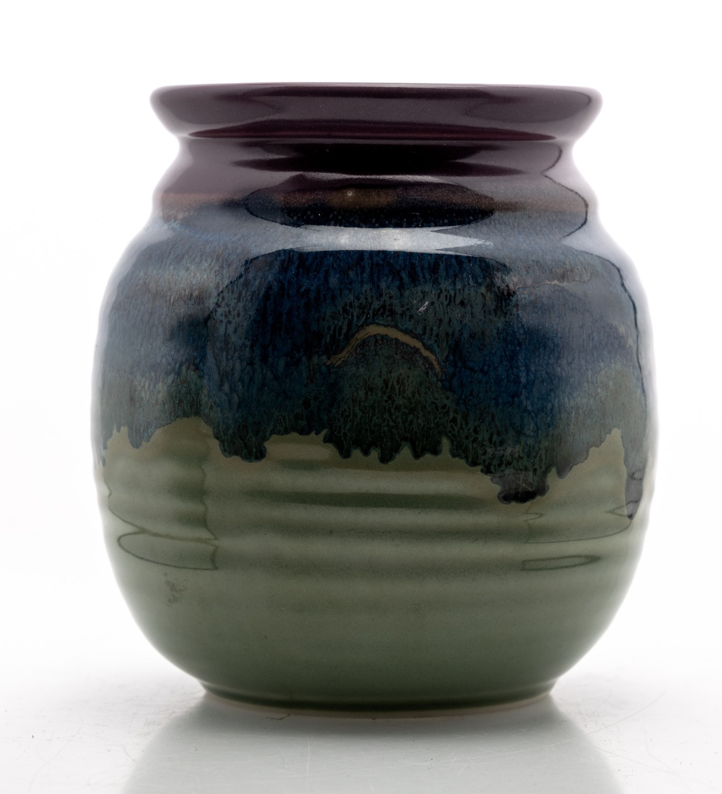 Bob and Corina Neher Clay In Motion 5in Vase / Jar Oregon 1lb Used VG