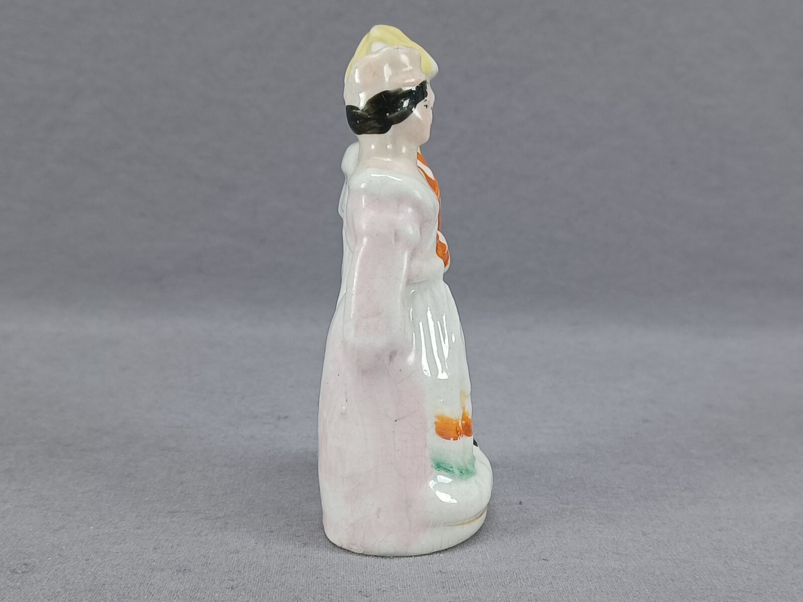 19th Century Hand Painted Queen Victoria & Prince Albert Staffordshire Figurine