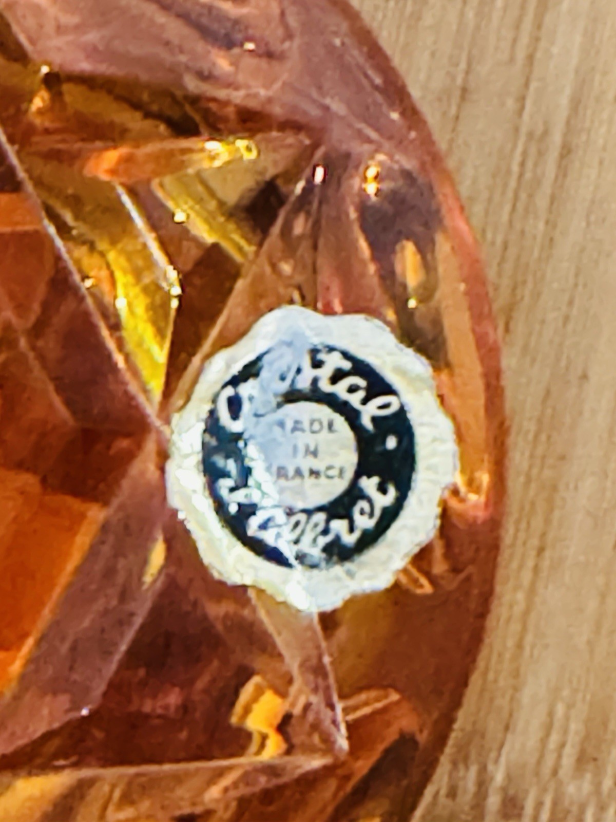 Cristal d’Albret limited Edition Golda Meir Prime Minister of Israel Paperweight