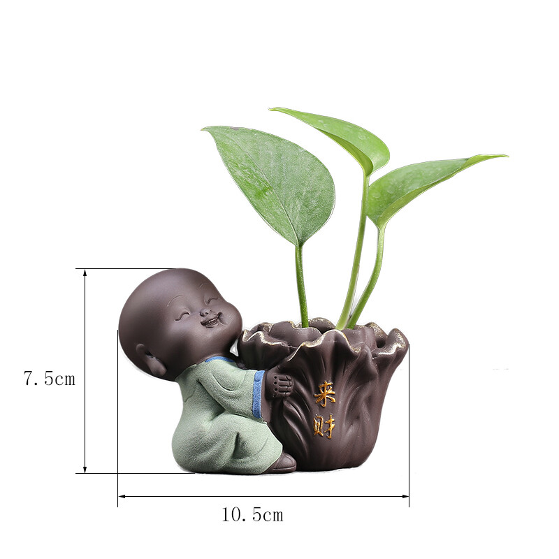 creative vase small size yixing zisha tea pet home table ornament