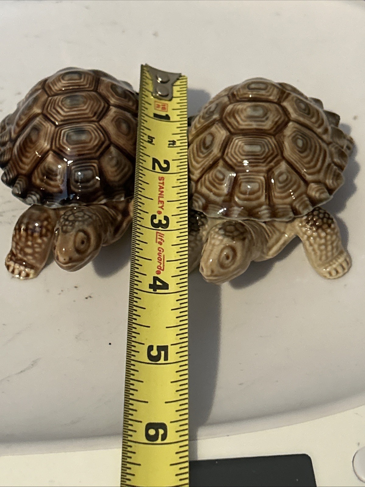 Set Of 3 Wade Porcelain Trinket Box Turtle Tortoise Lid Made in England