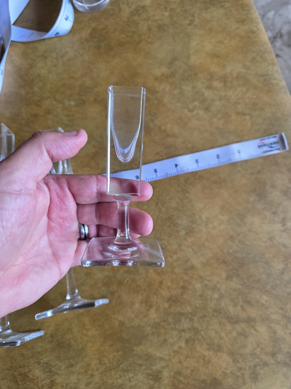 Rosenthal Studio Line 3 Different Size Candle Stick Holder Crystal George Jenson