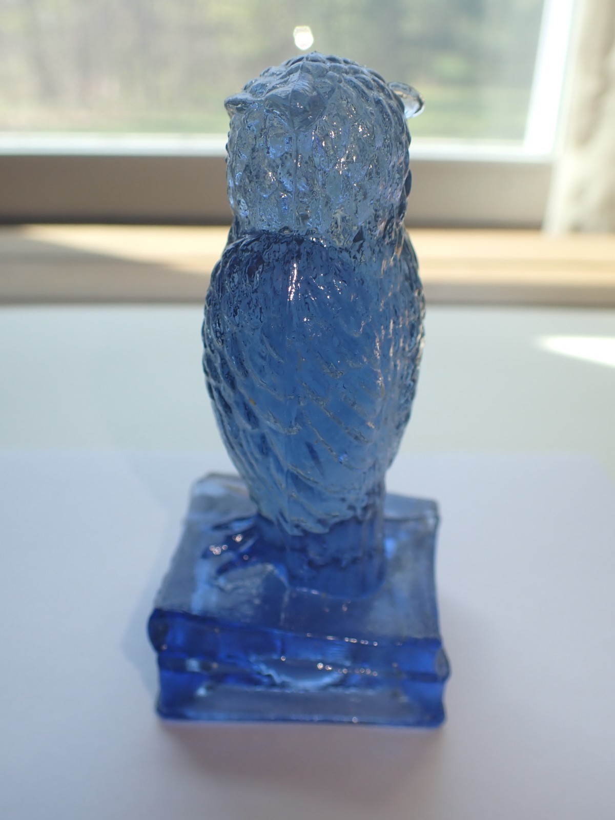 Degenhart Glass Cobalt #2 Blue Owl NICE