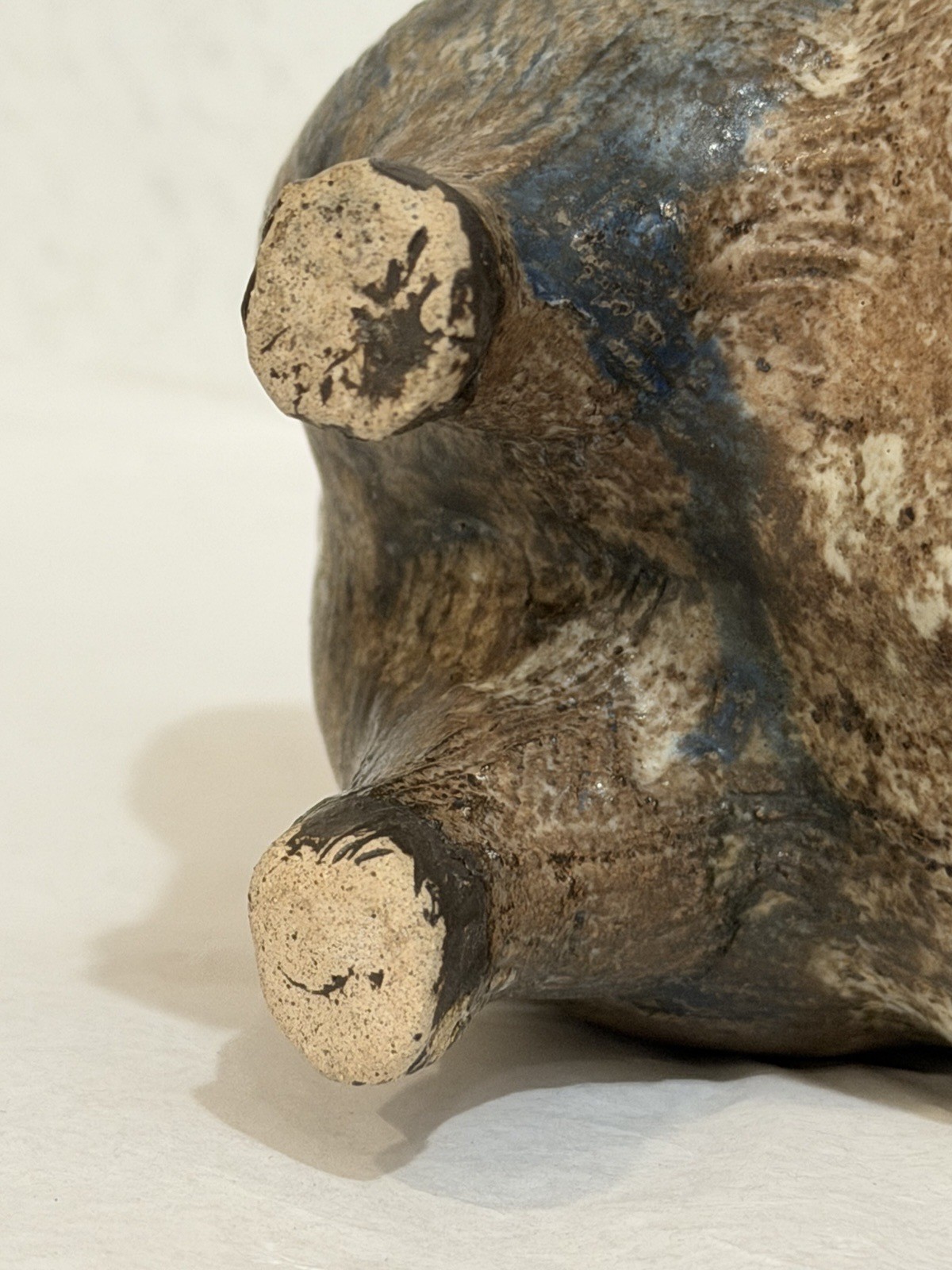 Peter’s Pottery Pig Hog Nutmeg Brown, McCarty Protege Peter Woods, Mississippi